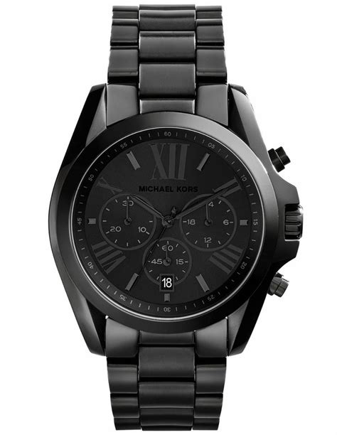 reloj michael kors hombre negro|michael kors reloj mujer digital.